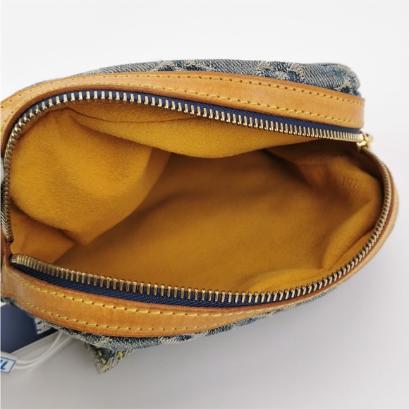 Louis Vuitton Monogram Denim Camera Bag Shoulder Bag Blue - Picture 4 of 10